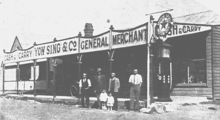 Yow Sing &amp; Co., Emmaville, about 1930.