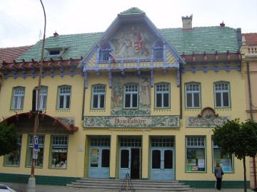 Skalica Culture House (Monuments Board of the SR Archives, photo by Martina Orosová)