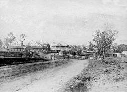 Main entry into North Pine (Petrie), 1896