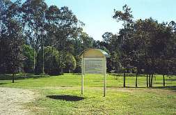 Spitfire crash site, Merv Ewart Reserve, Youngs Crossing Road, Petrie