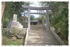 Shrine of Akainko which was erected at the place of Akainko's death