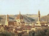 View of the Duomo and Palazzo Vecchio (c. 1840)